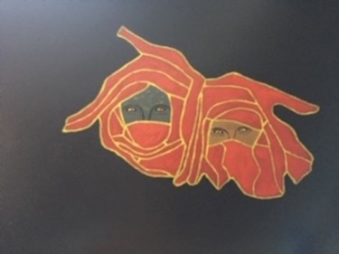 绘画 标题为“visages singulier” 由Jack Gomez, 原创艺术品, 丙烯