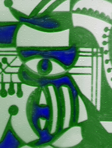 图画 标题为“Expressionismo 206” 由Antonio Guimaraes, 原创艺术品, 丙烯