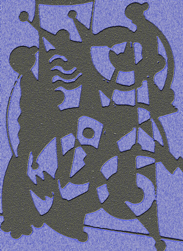 图画 标题为“Expressionismo 218” 由Antonio Guimaraes, 原创艺术品, 丙烯