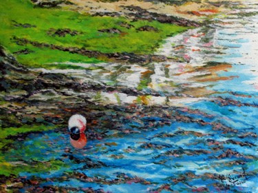 La balise à marée basse
