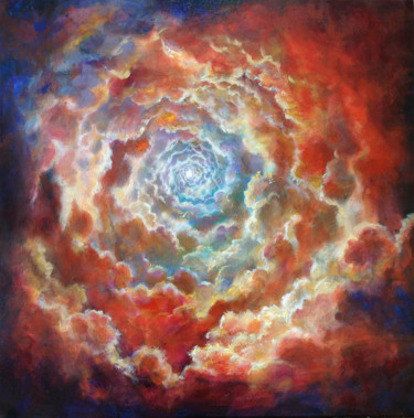 제목이 "Vortex VIII"인 미술작품 Daniel Loveday로, 원작, 아크릴