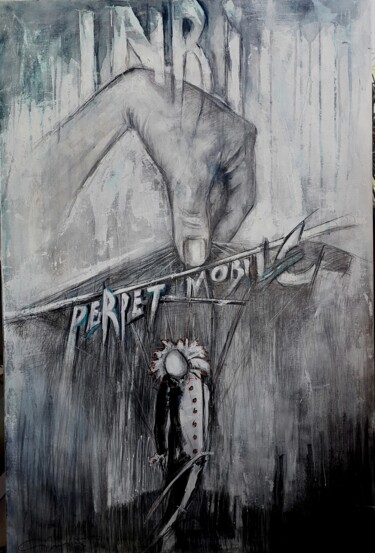 Peinture intitulée "perpetuum mobile ,r…" par Gleisner, Œuvre d'art originale, Acrylique