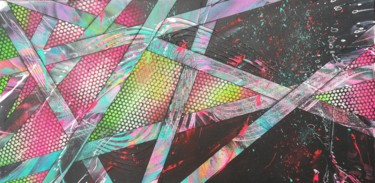 Peinture intitulée "ARENGULIS 2" par Trä  Abstract Painting, Œuvre d'art originale, Acrylique