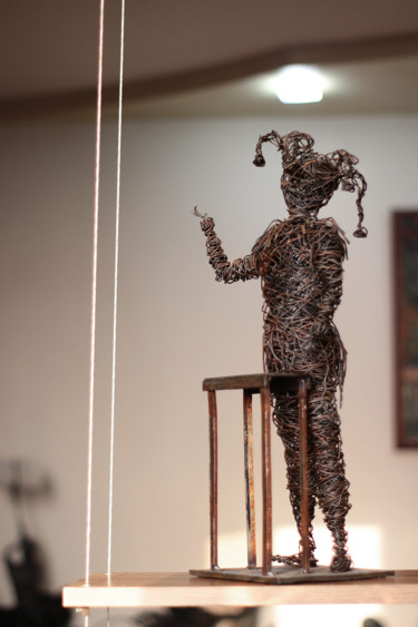 Orator (48x16x15 4kg Iron) 2020 雕塑 标题为“Orator (48x16x15 4k…” 由Karen Axikyan, 原创艺术品, 金属