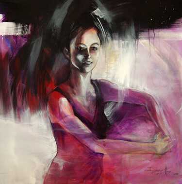 绘画 标题为“gestuelle 1” 由Isabelle Seruch Capouillez, 原创艺术品, 丙烯