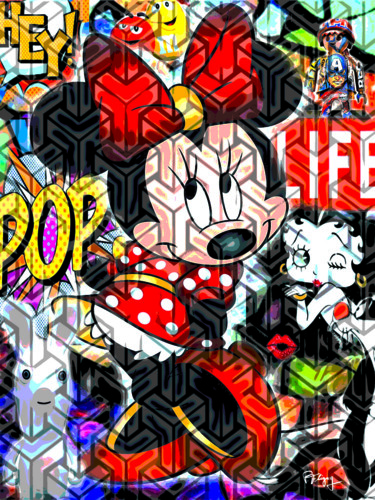 数字艺术 标题为“la souris” 由Patrice Fligny, 原创艺术品, 2D数字工作