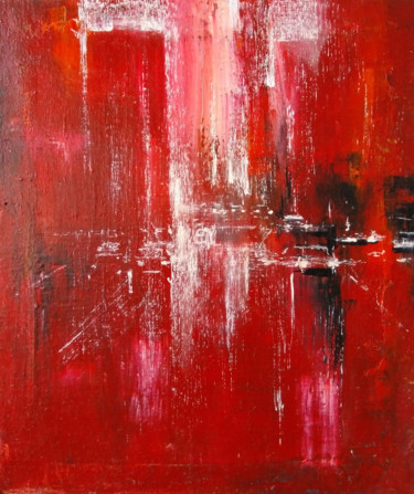 Sunrise (40x35cm, oil painting, ready to hang) Painting titled "Sunrise (40x35cm, o…" by Kamsar Ohanyan, Original Artwork, Oil Mounted on Wood Stretcher frame