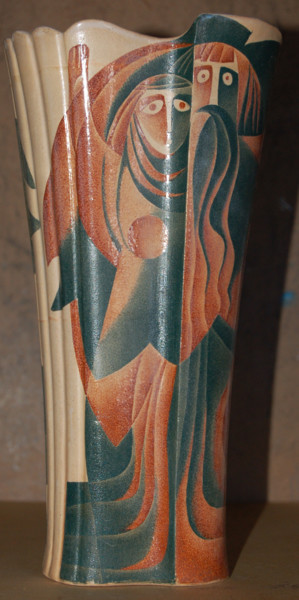 Skulptur mit dem Titel "без названия_019" von Oksana Prudnikova, Original-Kunstwerk, Ton