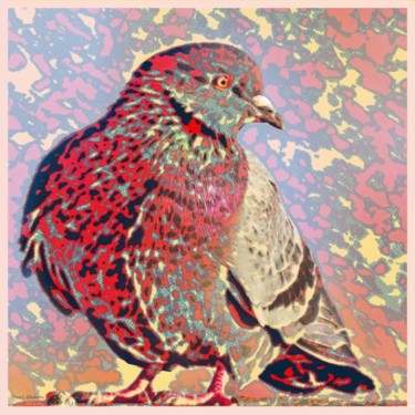 数字艺术 标题为“Dove-10f” 由Youri Chasov, 原创艺术品, 数字油画