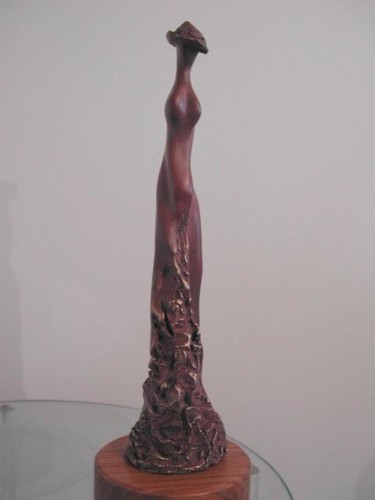 Sculpture intitulée "ondine" par Laydev, Œuvre d'art originale, Bronze
