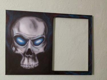 绘画 标题为“Skull 2020” 由Matthias Lietz, 原创艺术品, 喷枪