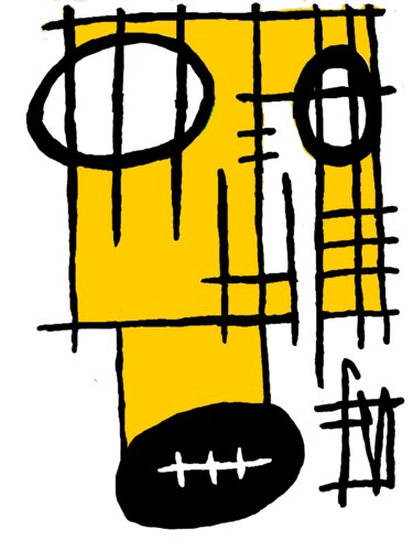 Digitale Kunst getiteld "3 disques noirs" door Franck Vidal, Origineel Kunstwerk, Digitaal Schilderwerk
