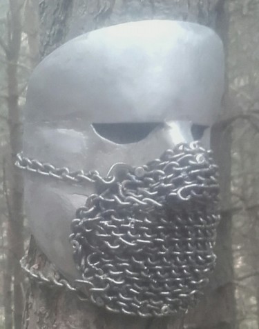 Sculpture intitulée "Protection" par Dimitri Bussonnais, Œuvre d'art originale, Métaux