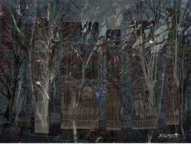 Digitale Kunst mit dem Titel "The rooted of Hermi…" von Marc Bulyss, Original-Kunstwerk, Digitale Malerei