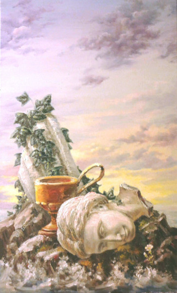 Contra spem spero! Original painting by Irina Sumanenkova 绘画 标题为“Contra spem spero!…” 由Irina Sumanenkova, 原创艺术品, 油 安装在木质担架架上