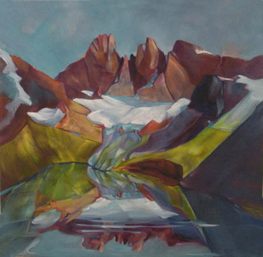 Peinture intitulée "LES TROIS PICS BELL…" par Philippe Graillot (TORGALLI), Œuvre d'art originale, Huile