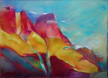 Peinture intitulée "CHARTREUSE" par Philippe Graillot (TORGALLI), Œuvre d'art originale, Huile