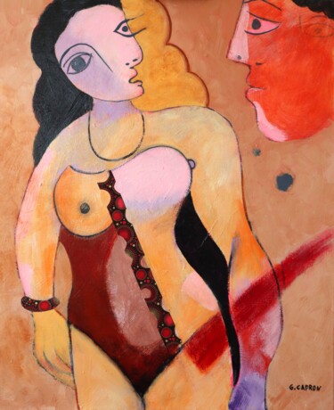 Peinture intitulée "Vénus" par Gérard Capron (G.CAPRON), Œuvre d'art originale, Acrylique
