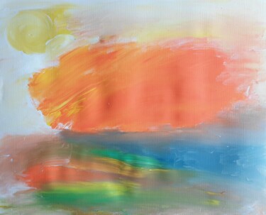 Peinture intitulée "Restructure" par Miguelle Mahuton, Œuvre d'art originale, Acrylique