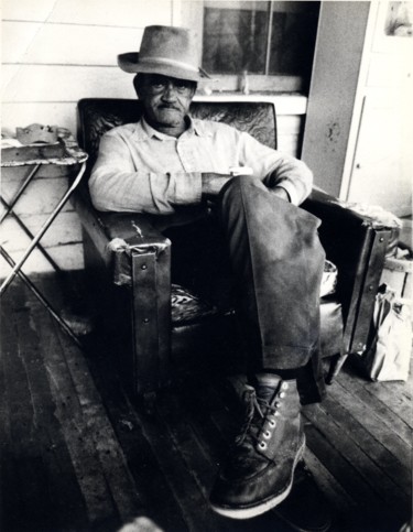 Photography titled "Jack Hawes Relaxin" by Llewellyn Berry, Original Artwork, Analog photography