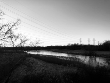 Back River, Baltimore County 0955 Photographie intitulée "Back River, Baltimo…" par Llewellyn Berry, Œuvre d'art originale, Photographie numérique