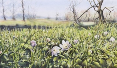 绘画 标题为“Frühlinsboten” 由Ronald Firla, 原创艺术品, 孔戴