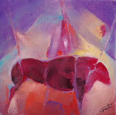 Peinture intitulée "PREHISTO" par Philippe Graillot (TORGALLI), Œuvre d'art originale, Huile