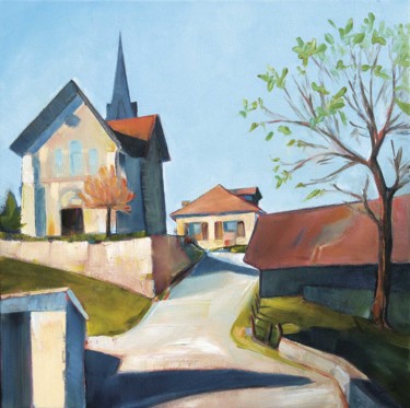Peinture intitulée "SAINT MURY MONTEYMO…" par Philippe Graillot (TORGALLI), Œuvre d'art originale, Huile