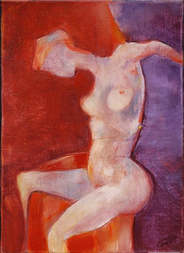 Peinture intitulée "BATIKAE" par Philippe Graillot (TORGALLI), Œuvre d'art originale, Huile