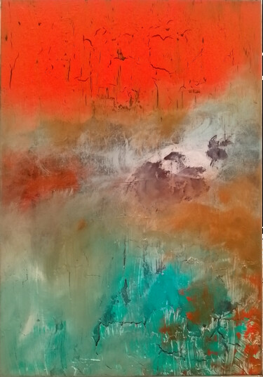 Painting titled "It s just Fantasy" by Burkhard Baier, Original Artwork, Acrylic