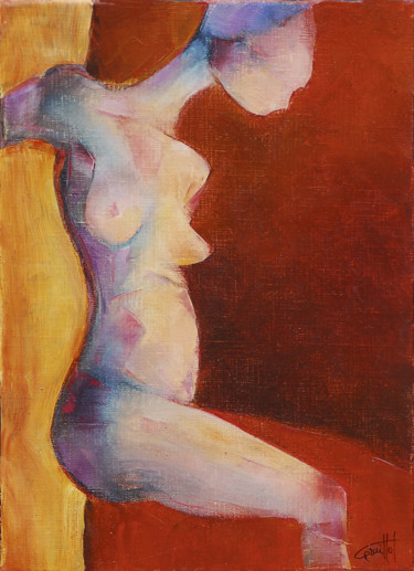 FELINE Peinture intitulée "FELINE" par Philippe Graillot (TORGALLI), Œuvre d'art originale, Huile