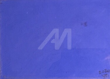 绘画 标题为“Ultra blue #3” 由Yann Delpech, 原创艺术品, 颜料
