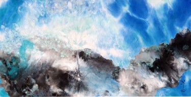 Painting titled ""The Whisper of the…" by Lanying Yu, Original Artwork, Ink