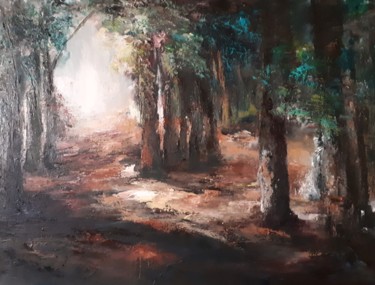 Dans le petit bois de trousse chemise... 81 x 60 cm