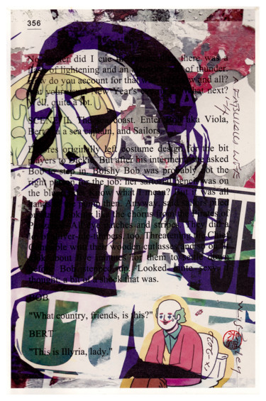 A Fabulous Life, Page 356 Printmaking titled "A Fabulous Life, Pa…" by Wilf Tilley, Original Artwork, Digital Print