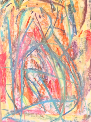 Painting titled "Odeurs d'Automne /…" by Jean-Christophe Hilaire, Original Artwork, Pastel