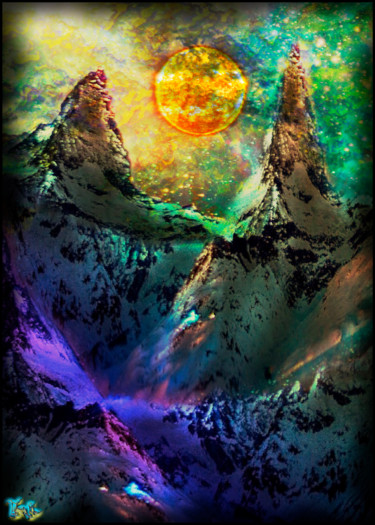 数字艺术 标题为“"the passage... or…” 由Tyfhaan Yk, 原创艺术品, 数字油画