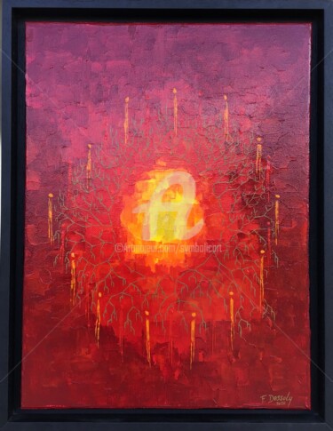 绘画 标题为“Désir” 由Fabien Dessoly (Symbolic Art BZH), 原创艺术品, 丙烯