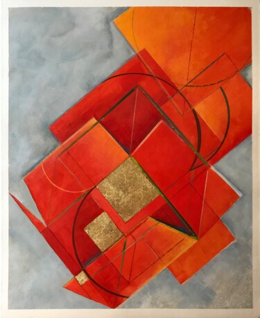 Unwrapping the Holiday Season. 「Unwrapping the Holi…」というタイトルの絵画 Juan Manuel Alvarez-Ossaによって, オリジナルのアートワーク, アクリル ガラスにマウント