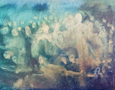 Digital Arts titled "At the border" by Andrew Walaszek, Original Artwork, Digital Painting