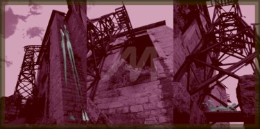 Photographie intitulée "-GARE N°14-" par Tchook.Os, Œuvre d'art originale, Photographie manipulée