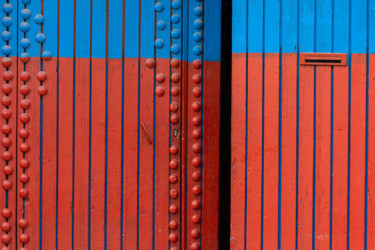 Bleu et Rouge Photographie intitulée "Bleu et Rouge" par Elisabeth Laplante, Œuvre d'art originale, Photographie numérique