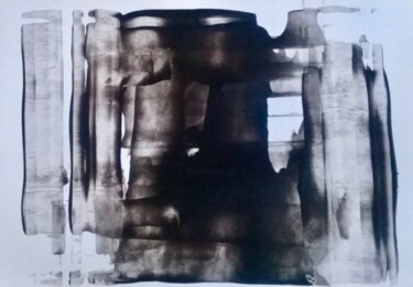 Peinture intitulée "Face nord" par Guillaume Vincent, Œuvre d'art originale, Acrylique