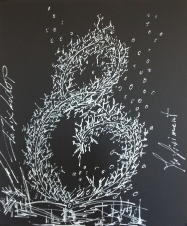 Peinture intitulée "Infiniment 93, cora…" par Phélix Ludop, Œuvre d'art originale, Acrylique