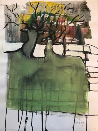 Peinture intitulée "NATURE" par Garri.D, Œuvre d'art originale, Acrylique