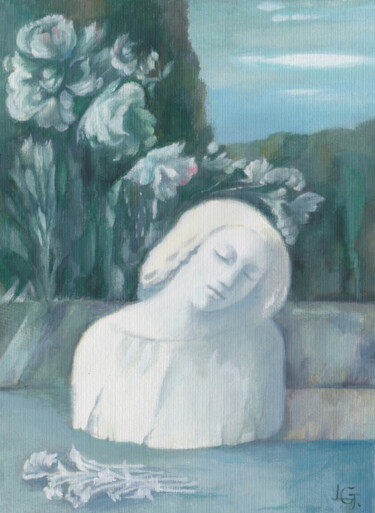 绘画 标题为“Die Stille” 由Lili Gräfenstein, 原创艺术品, 彩画