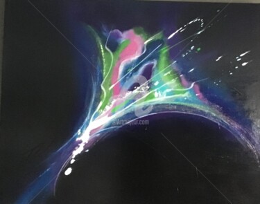 Peinture intitulée "L’insolite" par Isabelle Laurent, Œuvre d'art originale, Acrylique
