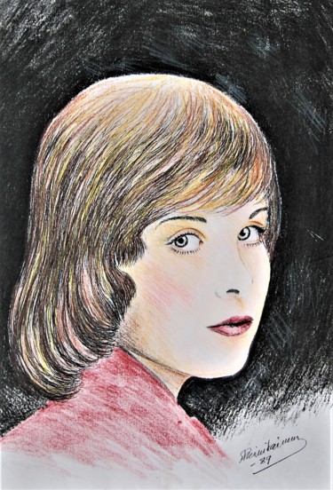 Drawing titled "Muotokuva" by Ari Reinikainen, Original Artwork, Ink