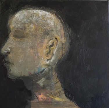 绘画 标题为“face” 由Salam Ahmad, 原创艺术品, 丙烯
