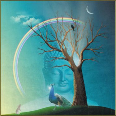 数字艺术 标题为“Maitreya suite” 由Harald Dastis, 原创艺术品, 数字油画